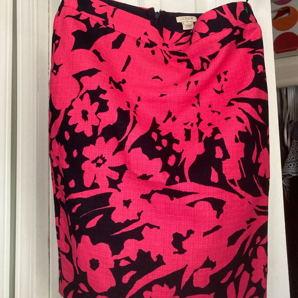J Crew cotton twill skirt